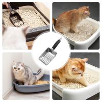 Herramienta De Limpieza Para Gatos Y Perros Cuchara De Arena Para Mascotas Longitud De Manija Ajustable Material Metálico - details 13