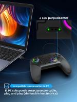 Controlador De Juego Inalámbrico DATA FROG Para Nintendo Switch OLED Y Switch Lite Con Joystick Programable LED RGB Y Batería De 800mAh - details 7