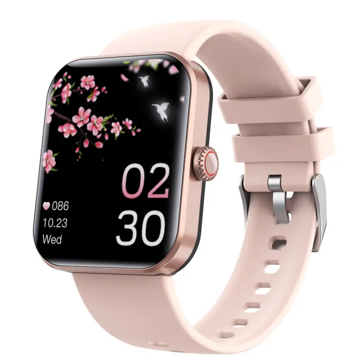 Pulsera Deportiva F57L Monitoreo de frecuencia cardíaca y presión arterial Información de temperature Corporal Empuje Reloj inteligente con Medicina de Azúcar en sangre no invasiva - 1