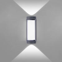 Luz De Pared Exterior Impermeable Para Decoración De Jardín Luz Atmosfera LED Ajustable AC85-265V Instalación En Casa Estilo Moderno - details 1