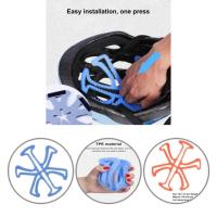Almohadilla De Interiores De Casco De Bicicleta De Silicona Flexible Y Transpirable Reemplazo Para Casco De Motocicleta Deportivo - details 0
