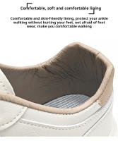 Zapatillas De Correr Para Hombre Zapatillas Deportivas Al Aire Libre 2024 Nuevas Vulcanizadas Planas Casuales Con Cordones Para Ocio Y Ejercicio - details 5