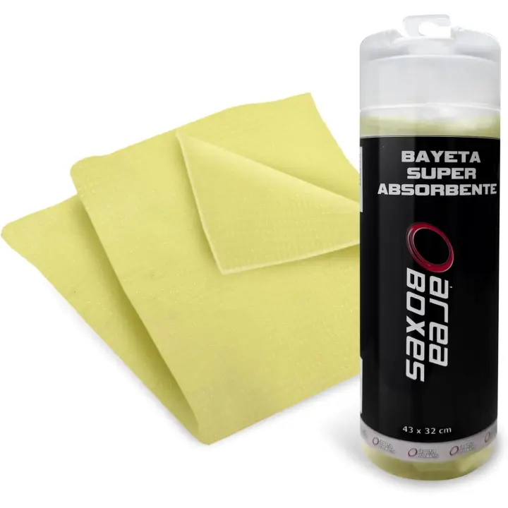 Gamuza Secado Coche, Bayeta Sintética Premium, Superior a La Natural. Tamaño Ideal. Toalla/Paño De Secado Exterior, Super Absorbente Y Con Estuche. No Deja Marcas, Seca En Una Pasada (1, 43 X 32 CM) - 1