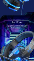 Auriculares De Juego Con Micrófono Y Luz LED Luxurioso Para PC Laptop PS4 PS5 Xbox Control De Volumen Botón De Control Wired - details 8