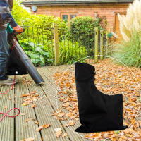 Bolsa De Vaciado De Hojas Negro De Tela Oxford Impermeable Para Máquina De Jardín Almacenamiento De Polvo Y Hojas Tamaño 63x45.5cm - details 4