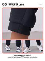 Nuevos Pantalones De Entrenamiento Baasploa Para Mujer 2024 Moda Casual Transpirables Cómodos Para Deporte Y Exterior Cierre De Cordón Material De Algodón Y Poliéster - details 8