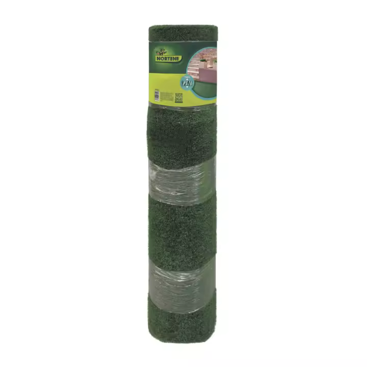 Nortene Césped Artificial EVORA 6mm para Patios y Exteriores con Tratamiento Anti UV y Rollo de 5 Metros - 1