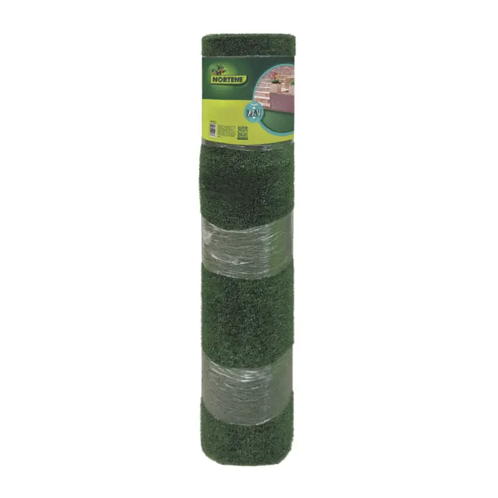 Nortene Césped Artificial EVORA 6mm para Patios y Exteriores con Tratamiento Anti UV y Rollo de 5 Metros - 1