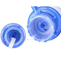 Bomba Manual Para Botella De Agua Con Tubo Y Tapa Cortos Adicionales Apta Para Mayoría De Botellas De 5 Galones Plástico - details 4