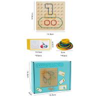 Juguete Educativo Montessori De Madera Con Puzle Geométrico Para Niños Creativo Y Engañoso Ayuda En El Desarrollo Temprano De La Edad - details 11