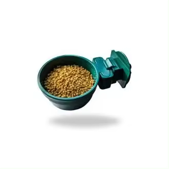 Hagen Tropican Mascotas Comedero HARI LOCK CROCK 177 Ml Verde Helecho - 1