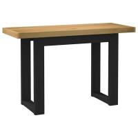 vidaXL Escritorio NOAIN patas madera maciza pino 120x50x75 cm en modelo Forma de U/Forma de A/ Forma de X | estructura resistente ideal para salón dormitorio o estudio - details 0