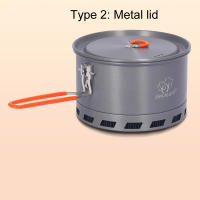 Bulin 2L Sartén De Camping Ultraligera De Aleación De Aluminio Para Exteriores Utensilios De Cocina Para Picnic - details 1