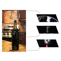 Tope De Vaso De Cristal Transparente Para Botella De Vino Con Tapa De Madera Eco-amigable Para Beber Directamente Del Frasco Decoración De Mesa Para Fiesta - details 2