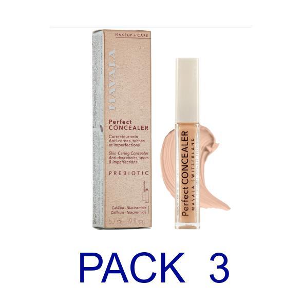 Mavala Pack 3 Perfect Concealer Light Corrector Facial 5,7 Ml — oferta en Miravia