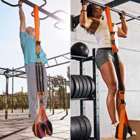 Banda De Resistencia Para Ayuda En Pull up De Alta Dureza Con Soporte Para Rodilla Para Ejercicios De Fuerza Y Entrenamiento De Abdomen - details 1