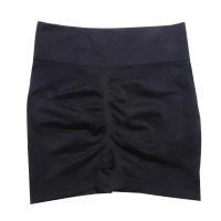 Shorts De Yoga Para Mujer Cintura Alta Shorts De Gimnasio Levantamiento De Glúteos Fitness Running Sportswear Polyester Sin Bolsillos - details 31