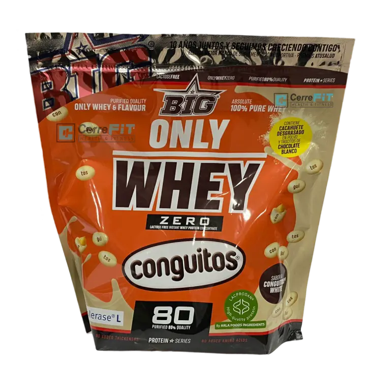 Only Whey Zero 250g - Big / sin lactosa / baja en grasas / deliciosa - 1