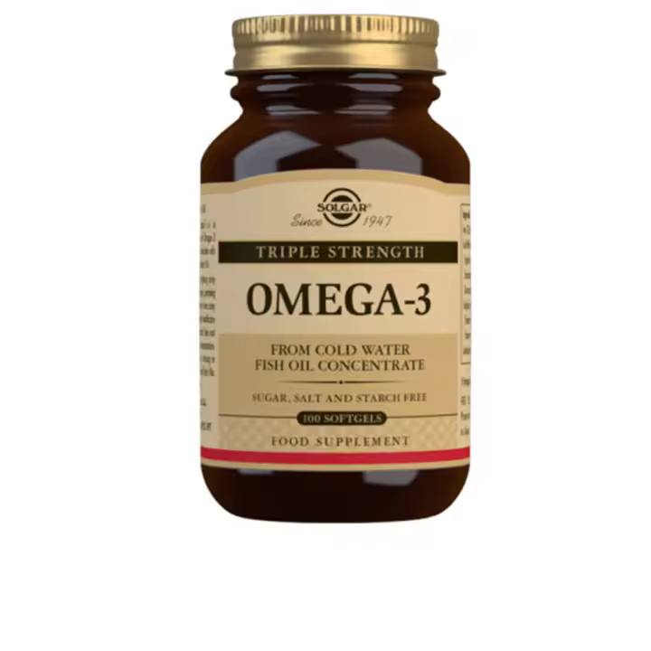 Alimentación Solgar OMEGA-3 TRIPLE CONCENTRACION cápsulas blandas - 1