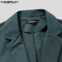 Incernun Chaqueta De Hombre Estilo Coreano 2024 Moda Casual Manga Larga Suelta Ajustada Talla S-5XL Ropa De Calle Unisex - details 14