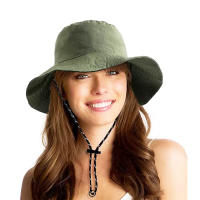 Sombrero De Sol Para Mujer Secado Rápido Impermeable Ligero Con Protección Gran Amano Sombrero De Pesca 1PCS Uso Al Aire Libre Estilo Casual - details 0