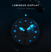 Reloj De Pulsera Mecánico CADISEN AQUA DIVER 2024 Para Hombre Lujo Resistente Al Agua 100M Con Movimiento Automático NH35A Cristal De Zafiro Luminoso Y Calendario Completo - details 4