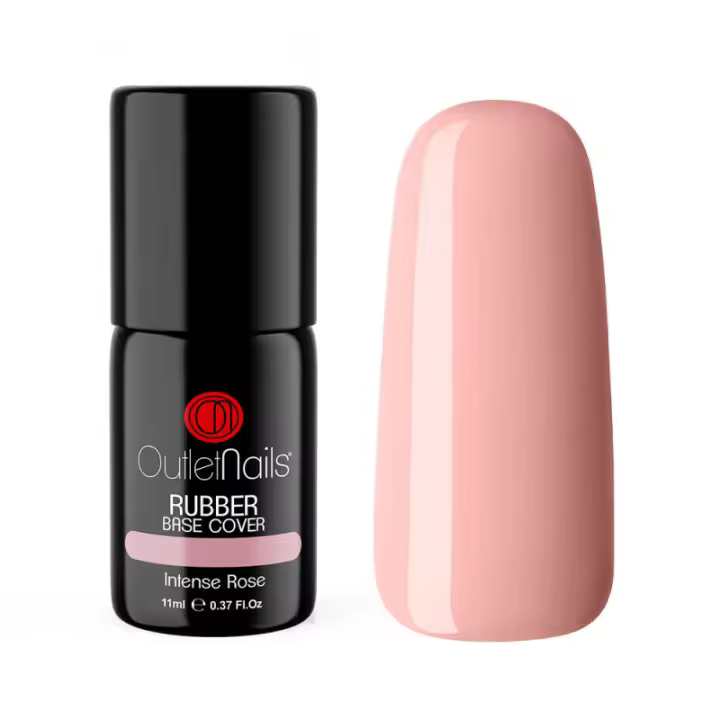 Rubber Base Cover - Intense Rose 11ml para uñas esculpidas - Outlet Nails - 1