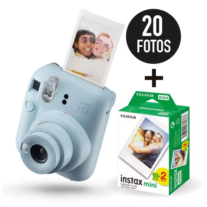 INSTAX. Pack Cámara instantánea Instax mini 12 con 20 fotos - 1