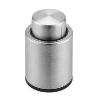 Tapa De Vino De Acero Inoxidable Pulido Premium Con Marcador De Fecha Y Tapa De Plástico Para Botella De Vino Tinto - details 5