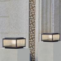 Luces de columna Solares, Luces de Jardín Para Exteriores, Luces de columna para Villas, Luces de comparación impermeables, Luces de columna para Jardín Para Exteriores, Luces modernas para patio, balcón, escalera y pasillo. - details 3