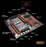 Placa Base Gaming SOYO X99 Dual CPU DDR4 M.2 NVME USB3.0 E-ATX LGA2011-3 Compatible Con Xeon E5 2680 V4 Para Servidor Y Computadora - details 2