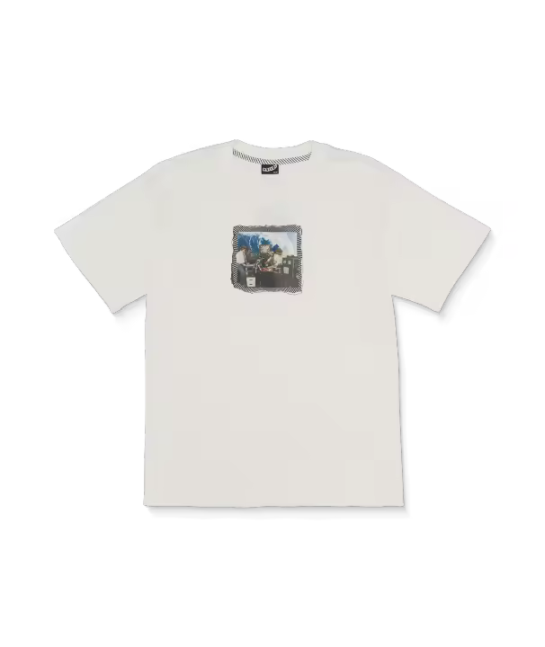 Camiseta de manga corta Volcom Machines - Off White - 1