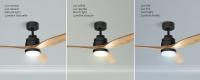 VENTILADOR TECHO UFESA NEPAL NEGRO/HAYA 132CM LED - details 1