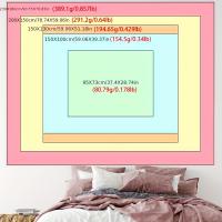 Tapiz De Pared Con Estampado De Árbol 75x58cm Vidrio Mate Para Decoración De Sala De Estar Dormitorio Estilo Moderno Y Minimalista - details 5