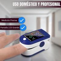 Kit para el hogar 3 en 1: tensiómetro digital, termómetro infrarrojo sin contacto y pulsómetro portátil. Controle la frecuencia cardíaca, la presión arterial y la temperatura corporal. Fundamental para la felicidad familiar. - details 1