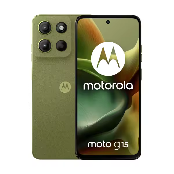 Motorola Moto G15 4G 4GB-128GB Verde (Iguana Green) Dual SIM - 1