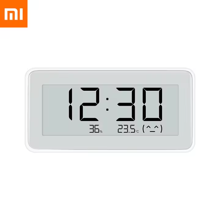 Reloj Digital Inteligente Xiaomi Mijia Con Bluetooth 4.0 Higrómetro Y Termómetro E-ink Herramientas De Medición Para El Hogar - 1