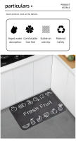 Alfombra De Absorción De Agua Multifuncional Para Cocina Y Baño Antideslizante Lavable En Máquina Características Adultos Uso Doméstico Hotel Piso Baño - details 4