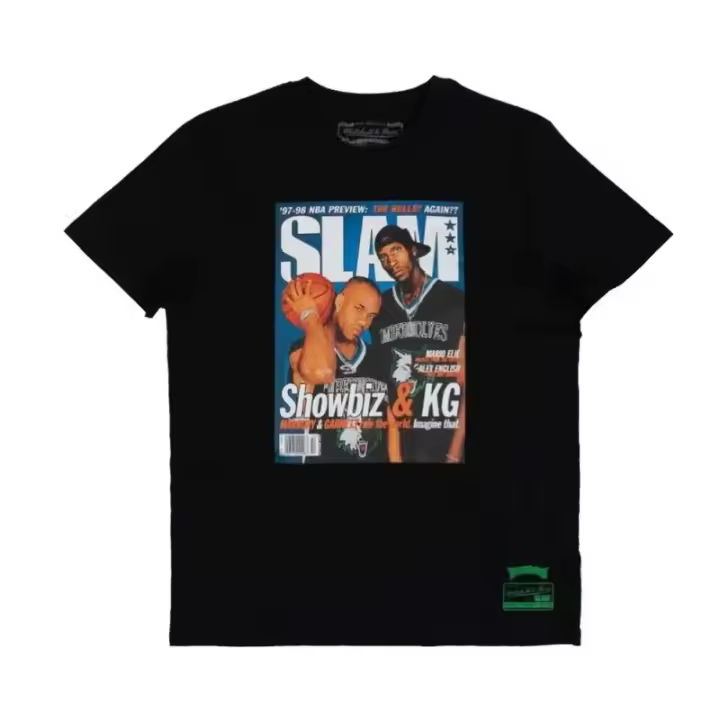 Camiseta Marbury & Garnett Minnesota Timberwolves "Slam Cover" Mitchell & Ness Mitchell & Ness - 1