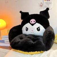 Cojín Semi Redondo Aoger De Tamaño Grande Con Diseño De Sanrio Kuromi Cinnamoroll Antideslizante Para Oficina Y Dormitorio Relleno De Poliéster - details 7