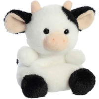 Plush de Vaca en Blanco y Negro-Diversión coleccionable - Blanco 7,9 - details 0