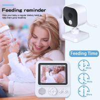 Monitor De Bebé Cdycam ABM900 Cámara De Seguridad Con Visión Nocturna Audio Bidireccional Video 2.8 Pulgadas Alarma De Llorido Recordatorio De Comidas Monitor Portátil Con Pantalla LCD - details 3