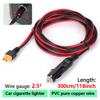 Cable De Extensión Para Coche XT60 14AWG Con Conector De Luz Del Cigarrillo Adaptador De Carga Y Cable a Generador Solar De 10FT - details 0