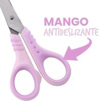 Tijeras de Acero Inoxidable Starplast con Punta Roma Colores Pastel - details 3