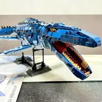 Bloques De Construcción Creativos Move Dinosaurios Ideas Juguete De Modelado Jurassi Park Mosasaurus Del Mar Set De Regalo Para Navidad 1859pcs Unisex 14+ Años - details 1