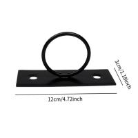 5 Piezas Soportes Para Cordones Decorativos De Acero Inoxidable 304 2" Fácil Instalación Para Escaleras Paredes Y Jardines - details 5