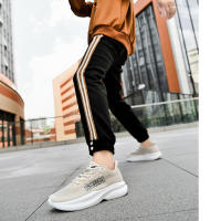 Zapatos De Correr HOBM Para Hombre Ultra Ligeros Tenis Deportivos Transpirables Zapatillas De Caminar Casual De Juguete Negro Malla Tamaño True Fit Closure Tipo Cordones - details 21