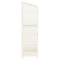 Cobertizo de jardín madera maciza de abeto blanco 55x52x174,5cm Decoración de muebles de jardín al aire libre - details 4