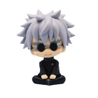 Jujutsu Kaisen 5Pcs/set Figuras De Acción PVC Lindas Yuji Itadori Gojo Satoru Q Versión Juguetes De Colección Anime Modelo 10CM - details 1