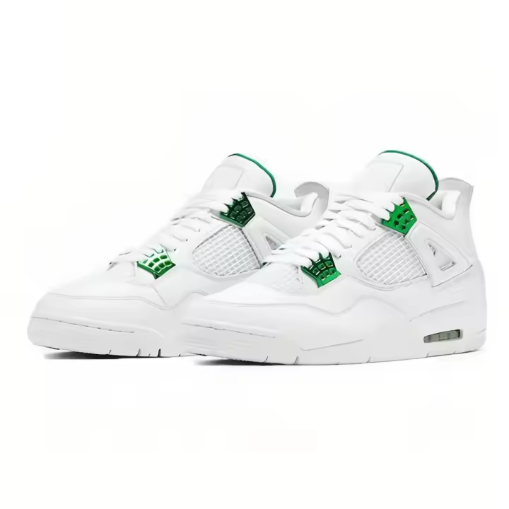 Baloncesto masculino deportivo para mujer todo negro, blanco, perla, glaciar, rosa, tenis transpirables y ligeros, diseñador 4S, - 1